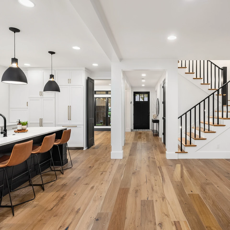 Professionnel en pose et installation de plancher de bois